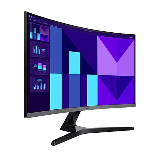 Samsung 27" S39GD FHD 1800R Curved Monitor 1920X1080 16:9 VA 100Hz 4ms 250cd/m2 D-Sub HDMI Tilt VESA Headphone Eye Saver Mode Black 3YR WTY - Image 2