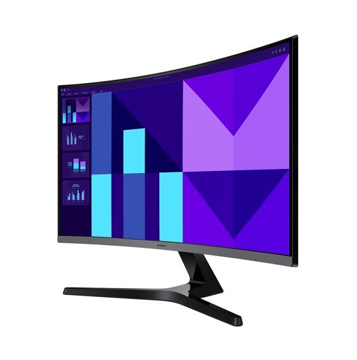 Samsung 27" S39GD FHD 1800R Curved Monitor 1920X1080 16:9 VA 100Hz 4ms 250cd/m2 D-Sub HDMI Tilt VESA Headphone Eye Saver Mode Black 3YR WTY - Image 3