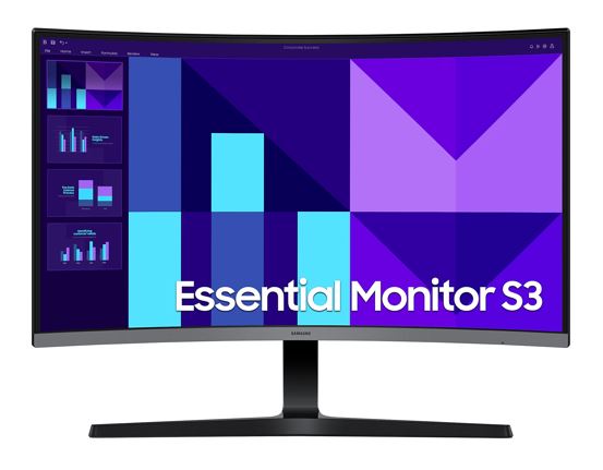 Samsung 27" S39GD FHD 1800R Curved Monitor 1920X1080 16:9 VA 100Hz 4ms 250cd/m2 D-Sub HDMI Tilt VESA Headphone Eye Saver Mode Black 3YR WTY - Image 5