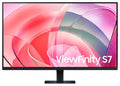 Samsung ViewFinity S7 27" 4K UHD IPS Monitor 3840x2160 16:9 5ms PiP HDR10 DP HDMI USB-A Tilt VESA Eye Saver Mode Flicker Free Black 3YR WTY - Image 1