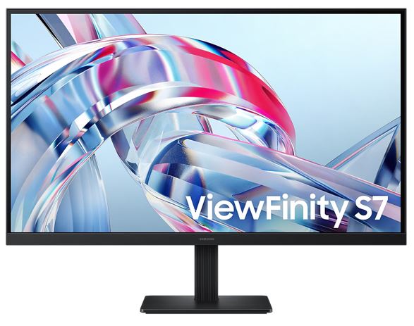 Samsung ViewFinity S70H 27" 4K UHD IPS Monitor 3840x2160 16:9 60Hz HDR10 DP HDMI Tilt VESA HAS Eye Saver Mode Black 3YR WTY - Image 1