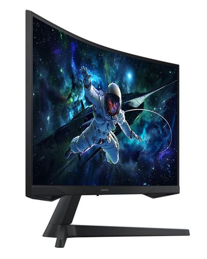 Samsung Odyssey G55C 32" QHD Curved Gaming Monitor 2K 2560x1440 165Hz16:9 1000R 1ms VA AMD  FreeSync HDR10 DisplayPort HDMI Tilt VESA Headphone 3YR WT - Image 3