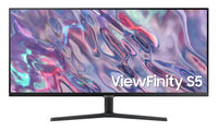 Samsung 34" ViewFinity S50GC UWQHD Ultra-Wide 3000:1 100Hz 3440x1440 21:9 5ms 250 cd/㎡ HDR10 VA DP 2xHDMI Headphone Tilt Adjustable VESA Black 3Y WTY - Image 1