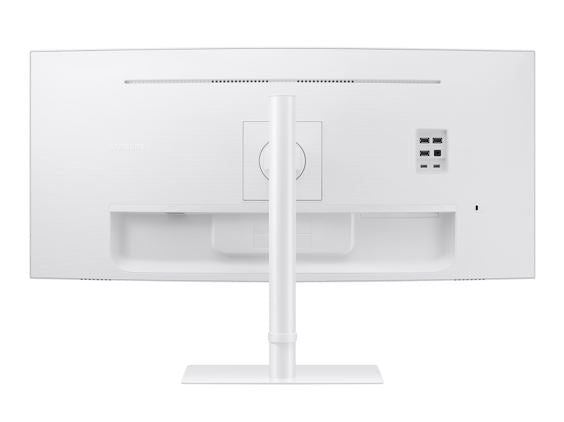 Samsung 34" ViewFinity S65TC UWQHD Curved Monitor 100Hz 3440x1440 21:9 5ms HDR10 1000R DP HDMI USB-C Hub LAN VA Tilt HAS Swivel VESA White 3YR - Image 4