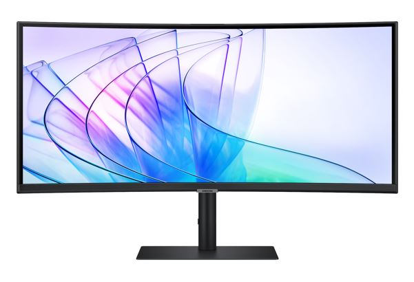 Samsung 34" ViewFinity S50GC UWQHD Ultra 3000:1 100Hz 4K 3440x1440 21:9 5ms 350 cd/㎡ HDR10 VA DP HDMI USB-C Hub LAN Webcam Tilt HAS Swivel VESA 3YR - Image 1