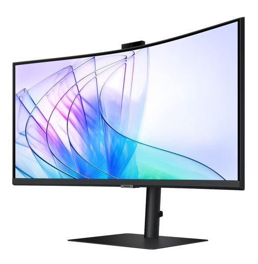 Samsung 34" ViewFinity S50GC UWQHD Ultra 3000:1 100Hz 4K 3440x1440 21:9 5ms 350 cd/㎡ HDR10 VA DP HDMI USB-C Hub LAN Webcam Tilt HAS Swivel VESA 3YR - Image 2