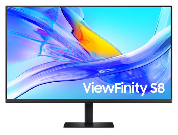 Samsung 37" ViewFinity S8 UHD 4K 3840x2160 HDR10 16:9 60Hz 5ms 350 nits HDR DP HDMI USB-C HUB 90W Dock LAN HAS Tilt Swivel VESA Gaming Monitor >34" 32 - Image 4