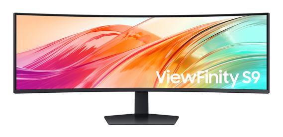 Samsung 49" ViewFinity Monitor Dual QHD 5120x1440 5ms 32:9 1000R Tilt Swivel Height Adjust VESA DisplayHDR 400 1xUSB-C DP 2xHDMI LAN Prot HAS Speaker - Image 5