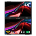 Verbatim 15.6" USB-C Full HD 1080p Dual Portable Monitor, HDMI, IPS - Image 1