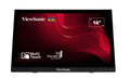 ViewSonic TD1630-3 16" 10 Point Projected Capactitive Touch, HDMI and VGA, Dual Speakers, Durable, Scratch Resistant, VESA 75, Monitor. KIOSK - Image 1