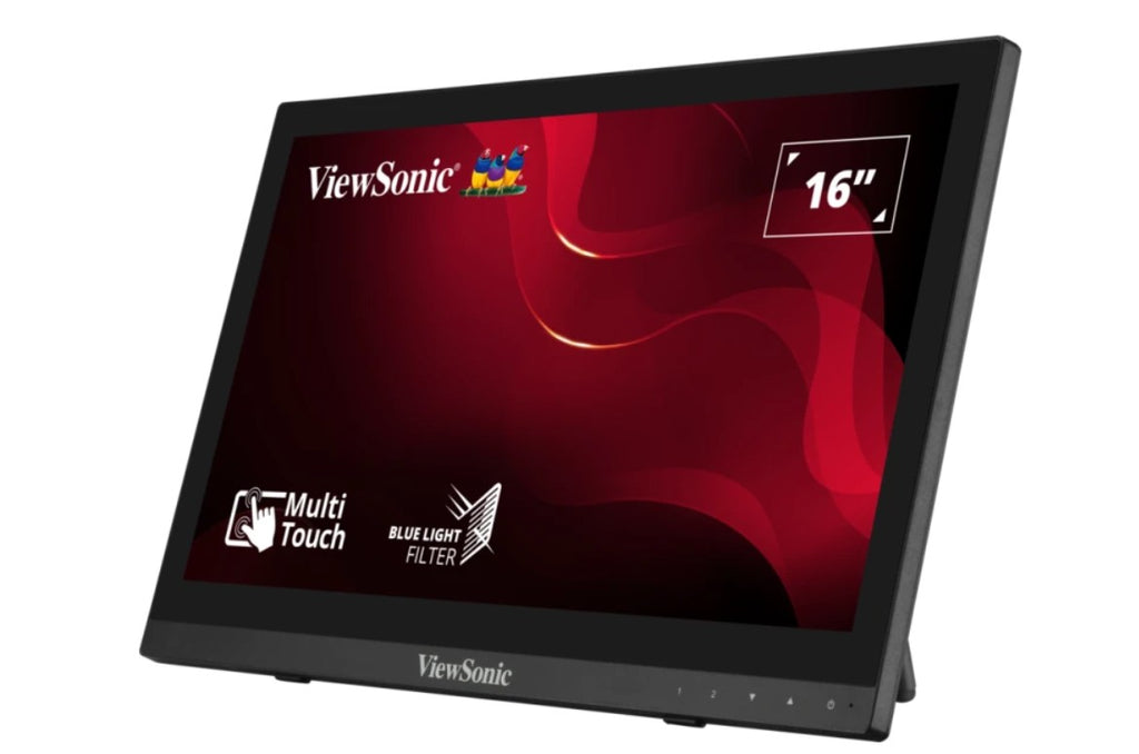 ViewSonic TD1630-3 16" 10 Point Projected Capactitive Touch, HDMI and VGA, Dual Speakers, Durable, Scratch Resistant, VESA 75, Monitor. KIOSK - Image 3