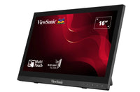 ViewSonic TD1630-3 16" 10 Point Projected Capactitive Touch, HDMI and VGA, Dual Speakers, Durable, Scratch Resistant, VESA 75, Monitor. KIOSK - Image 3