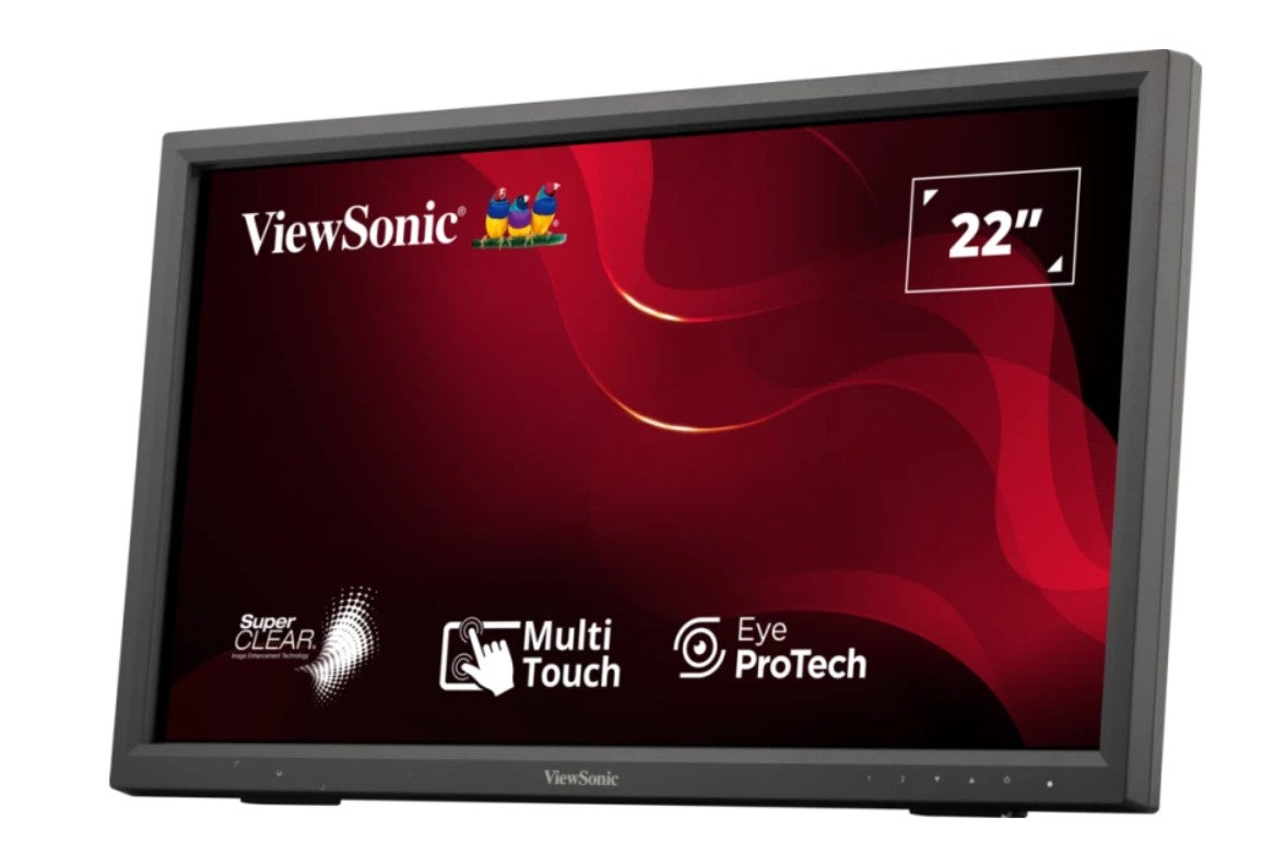 ViewSonic TD2223-2 22” IR Touch Monitor,  Intuitive 10-point touchscreen, Finger, stylus, and glove touch compatible, Magnetic pen placeholder - Image 3