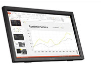 ViewSonic 24” TD2423 IR 10 Point Touch Advanced Ergonomics, Magnetic Pen Holder, 40 degrees Tilt, 7H Hardness VESA 100, Glove, Multi OS Touch Monitor - Image 2