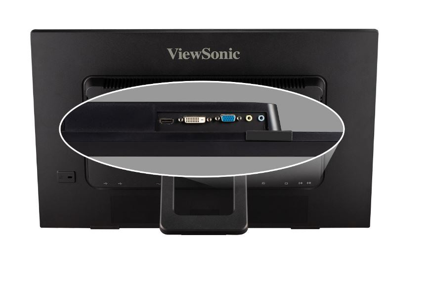ViewSonic 24” TD2423 IR 10 Point Touch Advanced Ergonomics, Magnetic Pen Holder, 40 degrees Tilt, 7H Hardness VESA 100, Glove, Multi OS Touch Monitor - Image 3