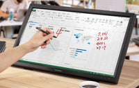 ViewSonic 24” TD2423 IR 10 Point Touch Advanced Ergonomics, Magnetic Pen Holder, 40 degrees Tilt, 7H Hardness VESA 100, Glove, Multi OS Touch Monitor - Image 4