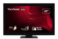 ViewSonic 27" TD2760 10-point Touch Screen, RS232 Serial Port, Advance Ergonomic Tilt or flat. Supports Winodws, Chrom, Linux, Android, Monitor, - Image 1