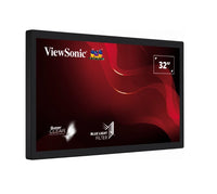 ViewSonic TD3207 32" 1080p Open Frame 10-Point PCAP Touch Monitor, 24/7 Operation and HDMI, DisplayPort and RS232, Kiosk, Factory, IP54 Front waterPF - Image 2