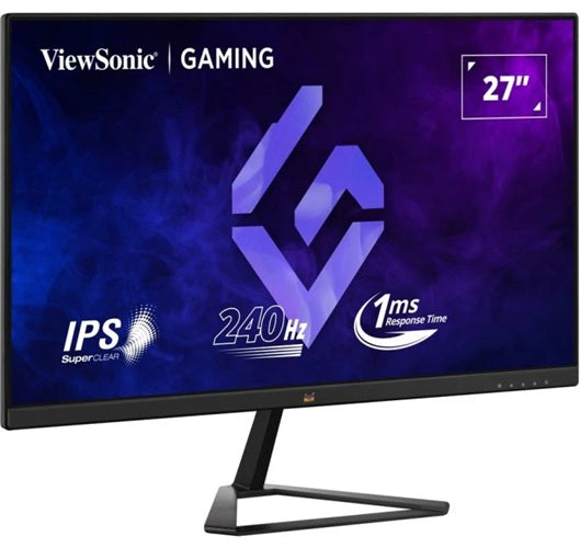 ViewSonic 27” Full HD 100Hz SuperClear IPS Panel with DisplayPort HDMI and VGA Speakers 2W VESA mount Monitor, 3YARW - Image 2