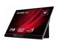 ViewSonic 16" VG1655 2x USB-C, IPS FHD, 3.5mm Audio, mHDMI x1, Business, Durable Laptop Desktop Extension, 2x Speakers, 1kg Ultra Portable Monitor - Image 3