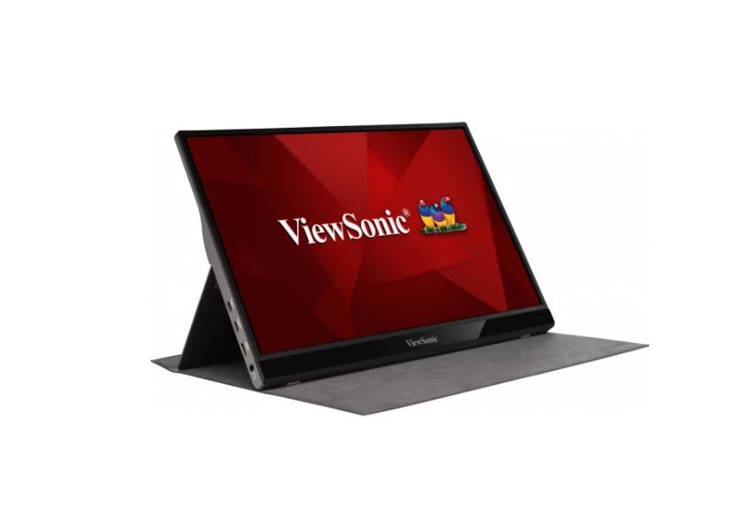 ViewSonic 16" VG1655 2x USB-C, IPS FHD, 3.5mm Audio, mHDMI x1, Business, Durable Laptop Desktop Extension, 2x Speakers, 1kg Ultra Portable Monitor - Image 5