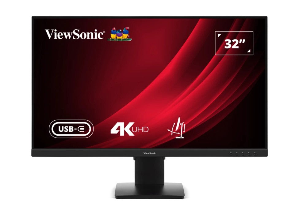 ViewSonic 32" VG 4K SuperClear VA, USB-C, DP, Height Adjust,  3y Advanced Replacement, Business Pro Monitor - Image 1
