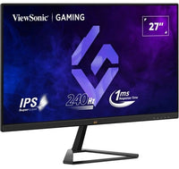 ViewSonic 27" FHD IPS Gaming, 240Hz, 1ms MPRT, HDR10, FreeSync, G‑Sync Compatible, HDMI×2, DP, 178°/178°, 250 Nits, 2×2W Speakers. 3YARW - Image 2