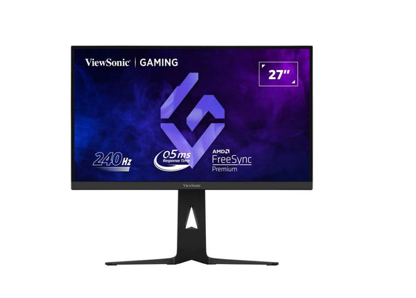 ViewSonic 27" 2K 2560x1440 IPS, 240hz, USB-C (DP ALT & 65W), HAS, 1ms, HDR10, Freesync Premium, HDMI 2.1 , DP 1.4.. Gamer's Choice Monitor LS, 3YARW