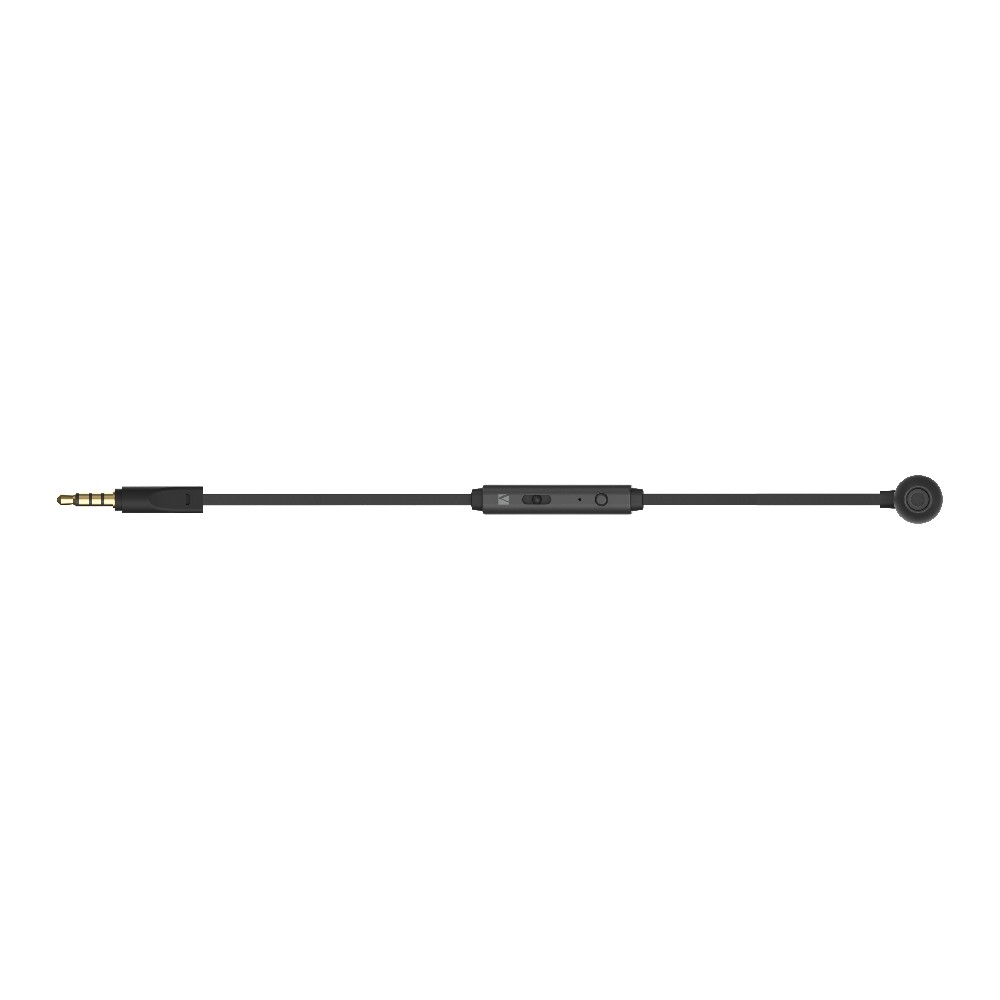 Verbatim In-Ear Earphones with Mic & Volume Control - Space Grey 3.5mm Audio - Image 4