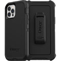 OtterBox Defender Apple iPhone 12 / iPhone 12 Pro Case Black - (77-65401), DROP+ 4X Military Standard, Included Holster, Rugged, 7 Years Warranty - Image 1