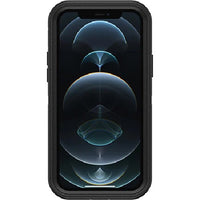 OtterBox Defender Apple iPhone 12 / iPhone 12 Pro Case Black - (77-65401), DROP+ 4X Military Standard, Included Holster, Rugged, 7 Years Warranty - Image 3