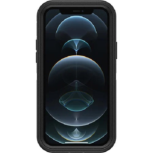 OtterBox Defender Apple iPhone 12 / iPhone 12 Pro Case Black - (77-65401), DROP+ 4X Military Standard, Included Holster, Rugged, 7 Years Warranty - Image 3