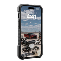 UAG Monarch Pro MagSafe Apple iPhone 15 Pro (6.1") Rugged Case - Kevlar Black (114221113940), 25ft. Drop Protection(7.6M), 10 Years Warranty - Image 2