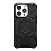 UAG Monarch Pro MagSafe Apple iPhone 15 Pro (6.1") Rugged Case - Carbon Fiber (114221114242), 25ft. Drop Protection(7.6M), 10 Years Warranty - Image 1