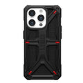 UAG Monarch Kevlar Apple iPhone 15 Pro (6.1") Rugged Case - Kevlar Black(114278113940),20ft. Drop Protection(6M),5 Layers Protection,10 Years Warranty - Image 1