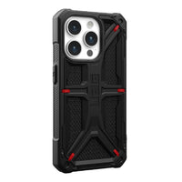 UAG Monarch Kevlar Apple iPhone 15 Pro (6.1") Rugged Case - Kevlar Black(114278113940),20ft. Drop Protection(6M),5 Layers Protection,10 Years Warranty - Image 3