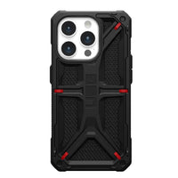 UAG Monarch Kevlar Apple iPhone 15 Pro (6.1") Rugged Case - Kevlar Black(114278113940),20ft. Drop Protection(6M),5 Layers Protection,10 Years Warranty - Image 1