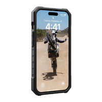 UAG Pathfinder MagSafe Apple iPhone 15 Pro (6.1") Rugged Case - Ash (114281113131),18ft. Drop Protection (5.4M), Tactical Grip, 10 Years Warranty - Image 2