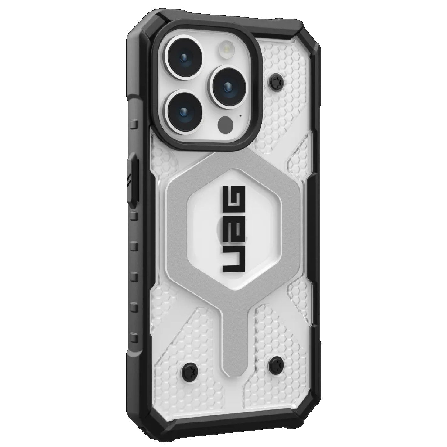 UAG Pathfinder MagSafe Apple iPhone 15 Pro (6.1") Rugged Case - Ice (114281114343), 18ft. Drop Protection (5.4M), Tactical Grip, 10 Years Warranty - Image 3