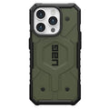 UAG Pathfinder MagSafe Apple iPhone 15 Pro (6.1") Rugged Case - Olive Drab (114281117272),18ft. Drop Protection (5.4M),Tactical Grip,10 Years Warranty - Image 1