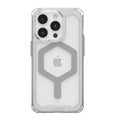 UAG Plyo MagSafe Apple iPhone 15 Pro (6.1") Rugged Case - Ice/Silver (114286114333), 16ft. Drop Protection (4.8M), 10 Years Warranty - Image 1