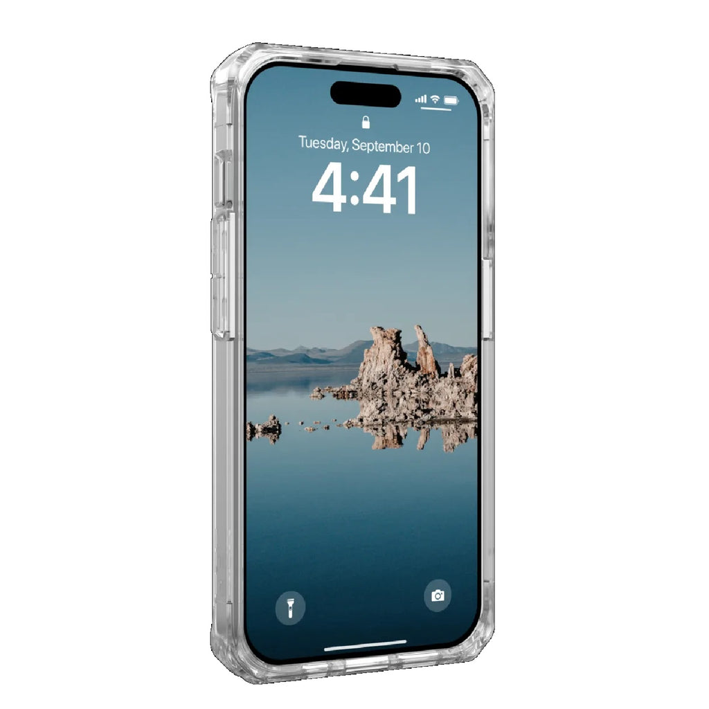 UAG Plyo MagSafe Apple iPhone 15 Pro (6.1") Rugged Case - Ice/Silver (114286114333), 16ft. Drop Protection (4.8M), 10 Years Warranty - Image 2