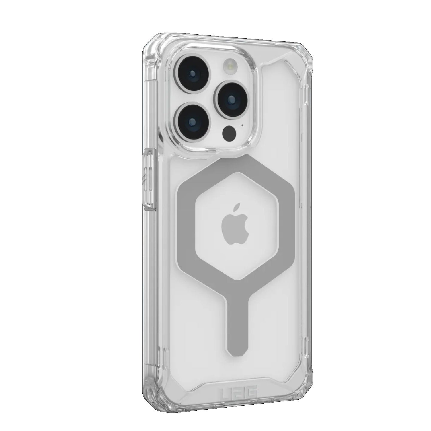 UAG Plyo MagSafe Apple iPhone 15 Pro (6.1") Rugged Case - Ice/Silver (114286114333), 16ft. Drop Protection (4.8M), 10 Years Warranty - Image 3