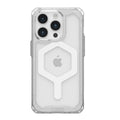 UAG Plyo MagSafe Apple iPhone 15 Pro (6.1") Rugged Case - Ice/White (114286114341), 16ft. Drop Protection (4.8M), 10 Years Warranty - Image 1