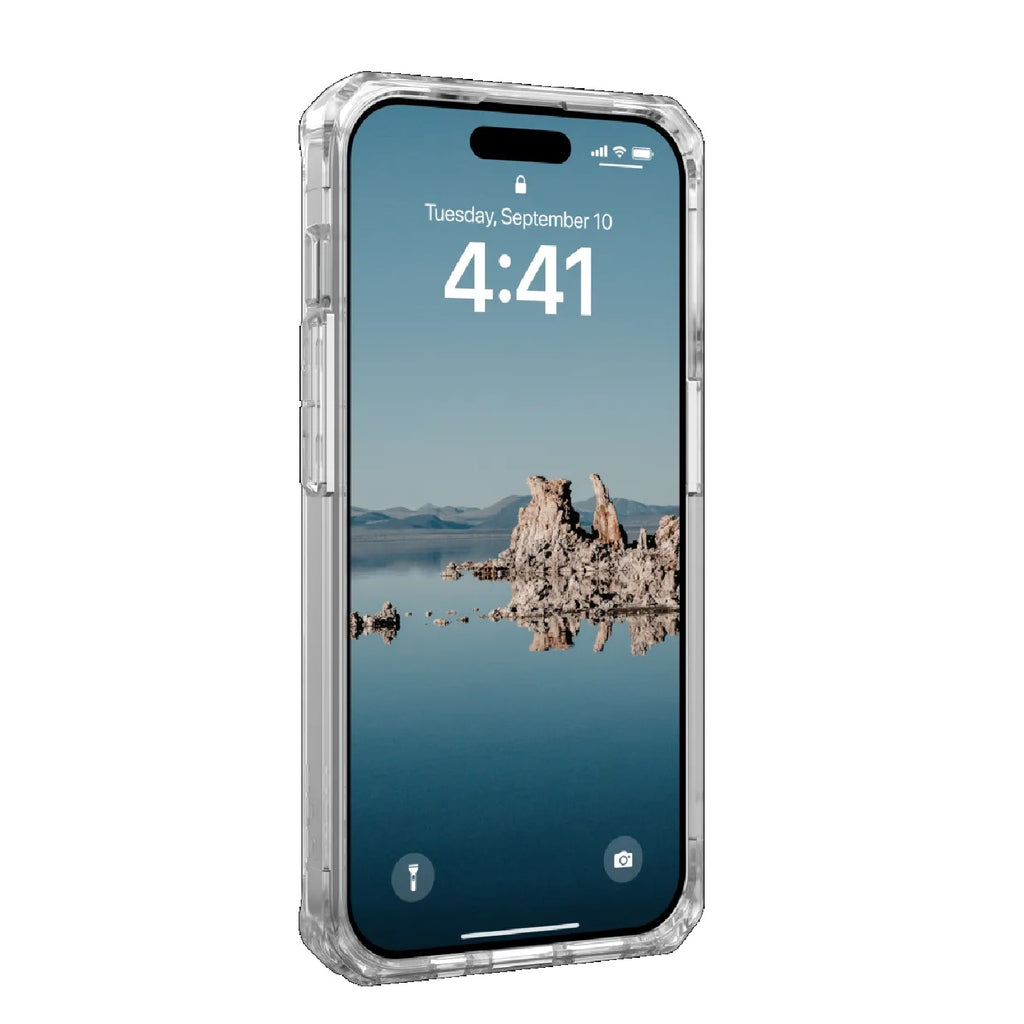 UAG Plyo MagSafe Apple iPhone 15 Pro (6.1") Rugged Case - Ice/White (114286114341), 16ft. Drop Protection (4.8M), 10 Years Warranty - Image 2
