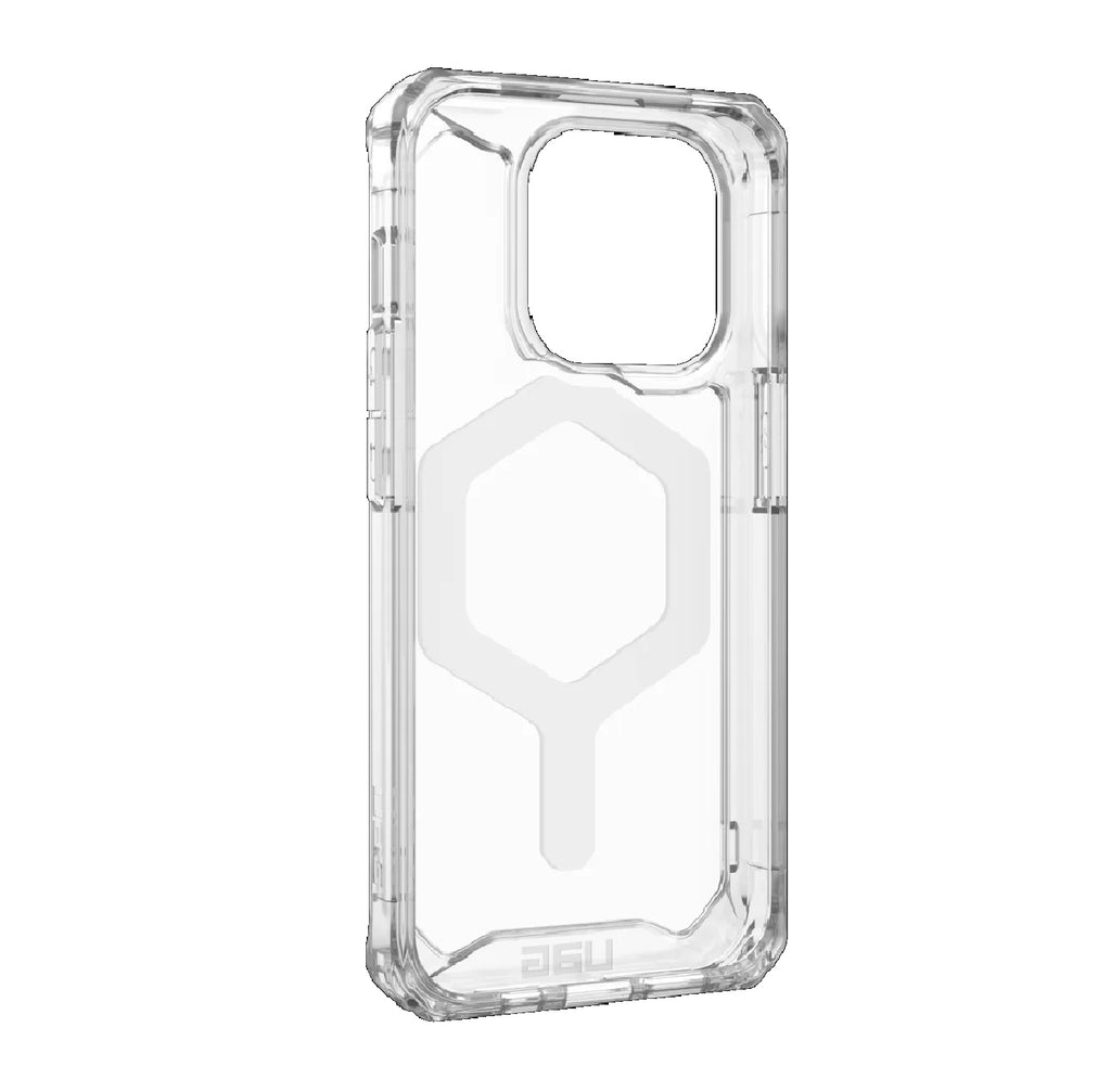 UAG Plyo MagSafe Apple iPhone 15 Pro (6.1") Rugged Case - Ice/White (114286114341), 16ft. Drop Protection (4.8M), 10 Years Warranty - Image 4