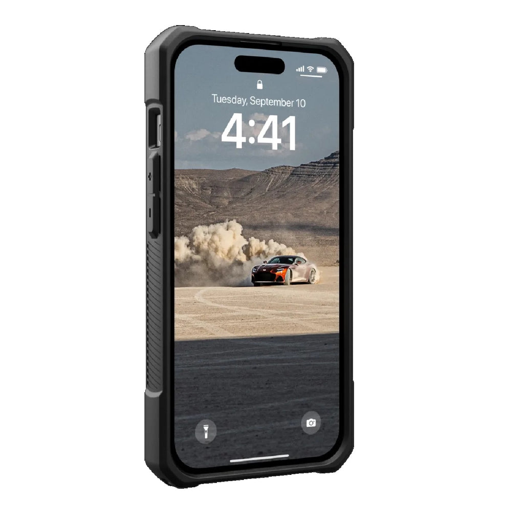 UAG Monarch Kevlar Apple iPhone 15 (6.1") Rugged Case - Kevlar Black (114289113940), 20ft. Drop Protection (6M), 10 Years Warranty - Image 2