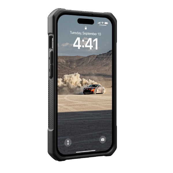 UAG Monarch Kevlar Apple iPhone 15 (6.1") Rugged Case - Kevlar Black (114289113940), 20ft. Drop Protection (6M), 10 Years Warranty