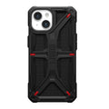 UAG Monarch Kevlar Apple iPhone 15 (6.1") Rugged Case - Kevlar Black (114289113940), 20ft. Drop Protection (6M), 10 Years Warranty - Image 1