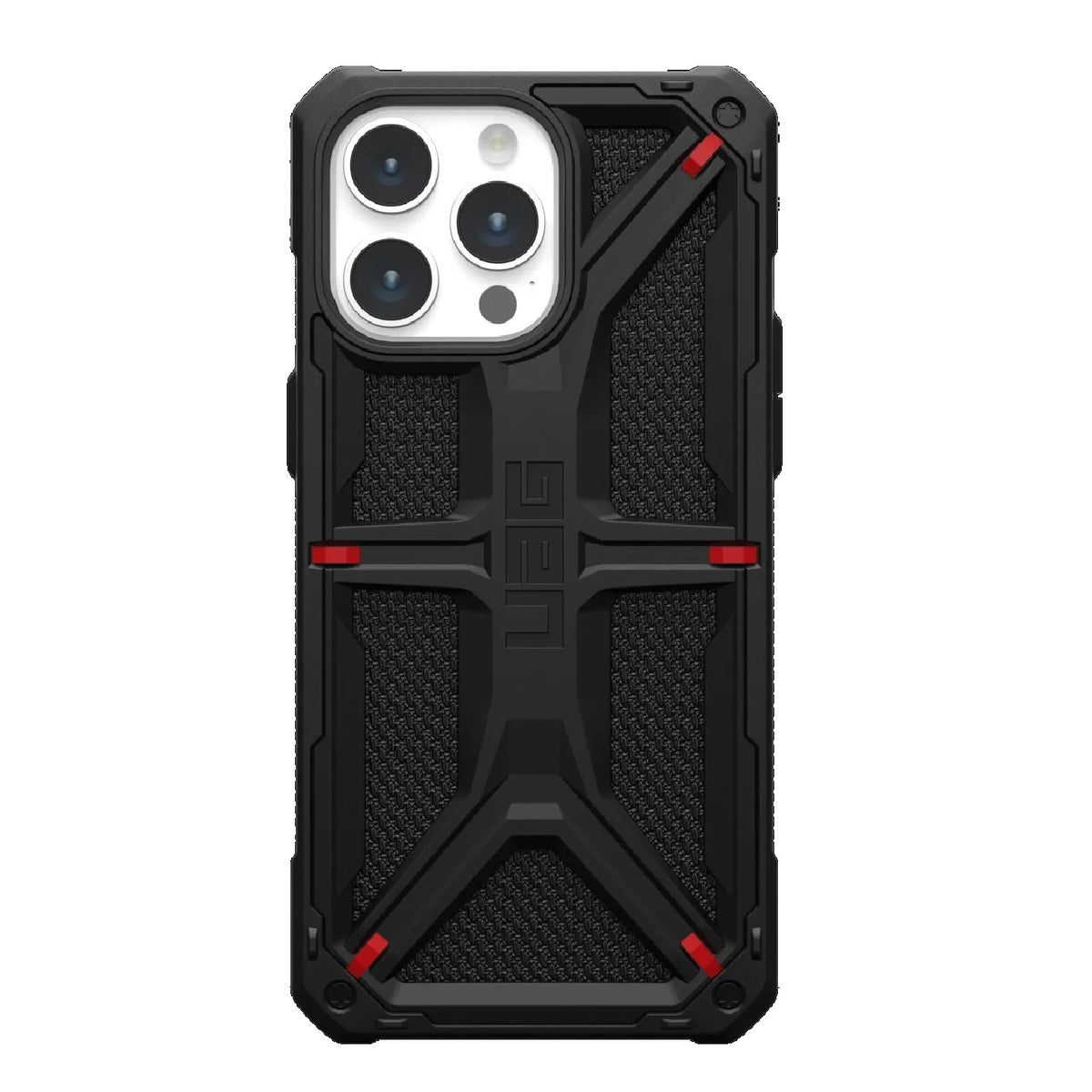 UAG Monarch Kevlar Apple iPhone 15 Pro Max (6.7") Rugged Case - Kevlar Black(114298113940), 20ft. Drop Protection (6M), 10 Years Warranty - Image 1